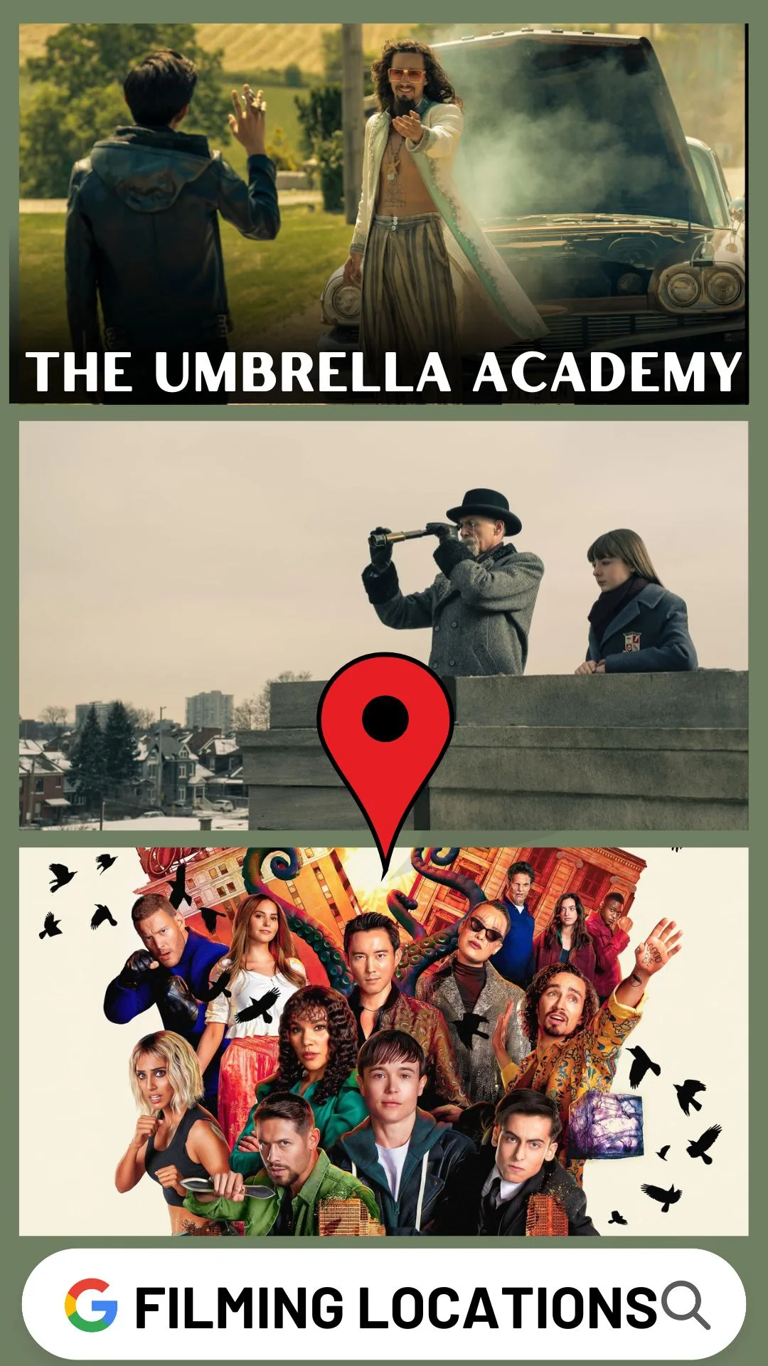 The Umbrella Academy Filming Locations