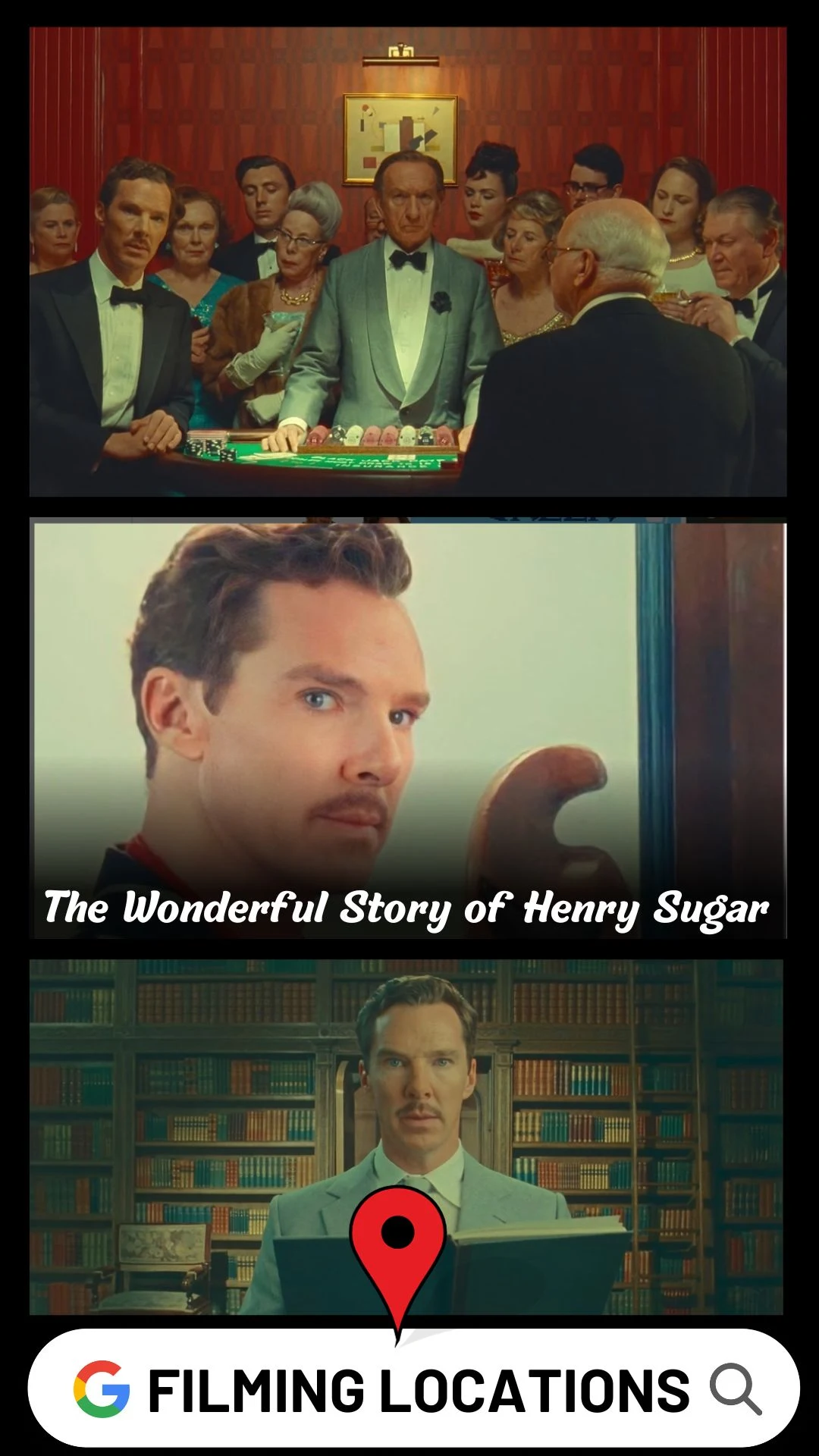 The Wonderful Story of Henry Sugar Filming Locations