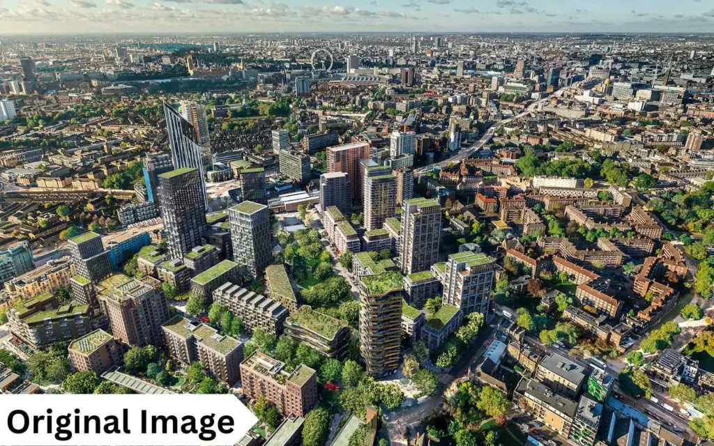 Top Boy Filming Locations Season 2, Heygate Estate, South London Original Image