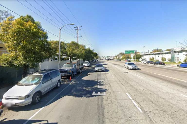 Where the 1995 Film Tommy Boy Was Filmed, 2299 E Imperial Hwy, Los Angeles, California, USA