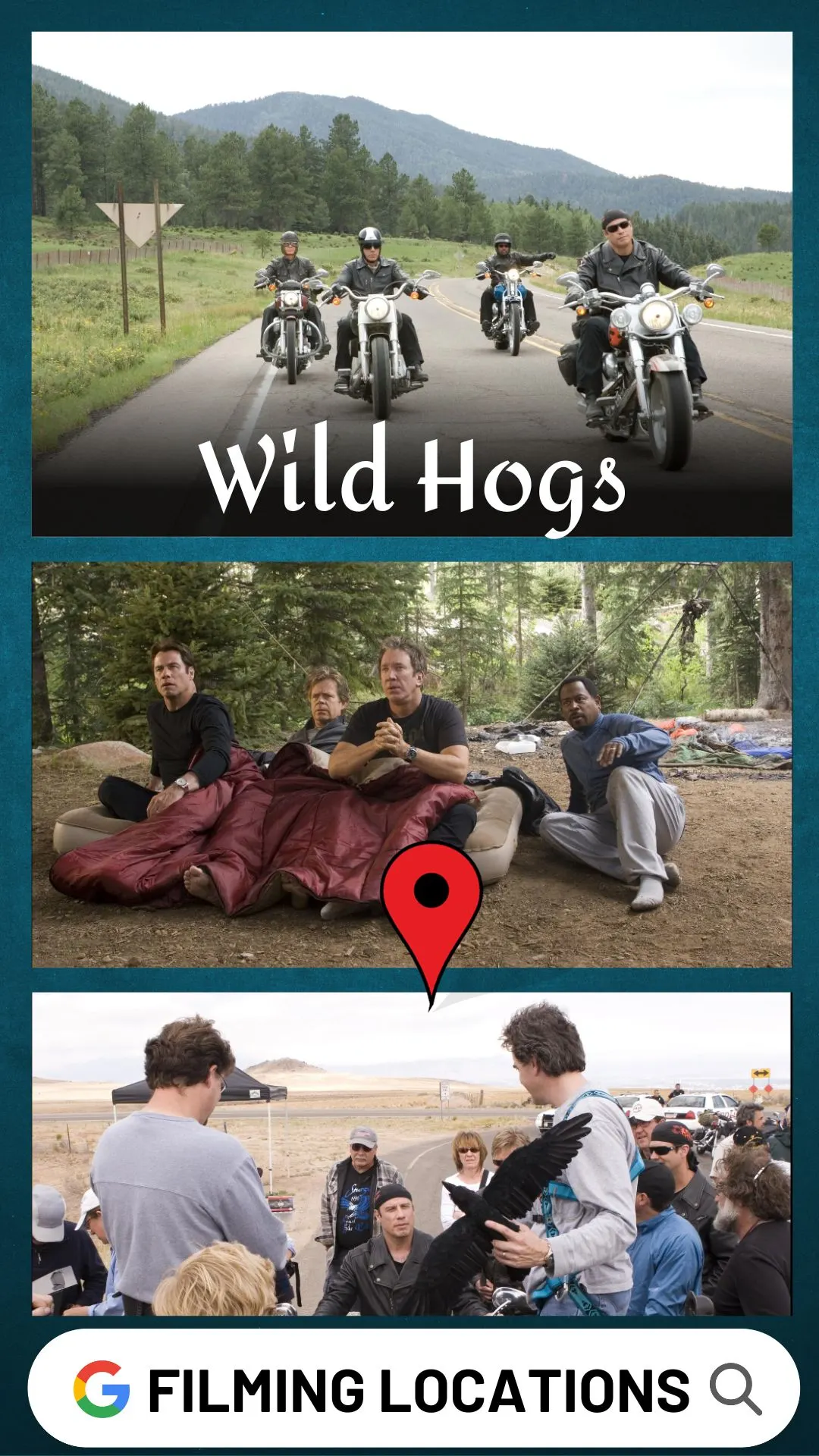 Wild Hogs Filming Locations