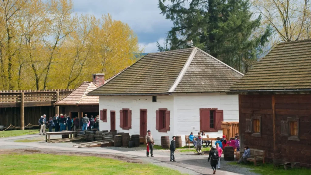 A Snowy Christmas Filming Locations, Fort Langley National Historic Site, Langley