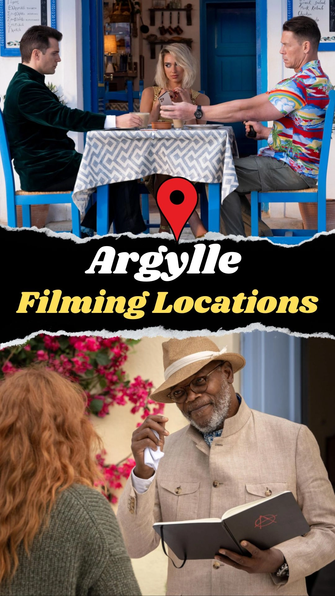 Argylle Filming Locations