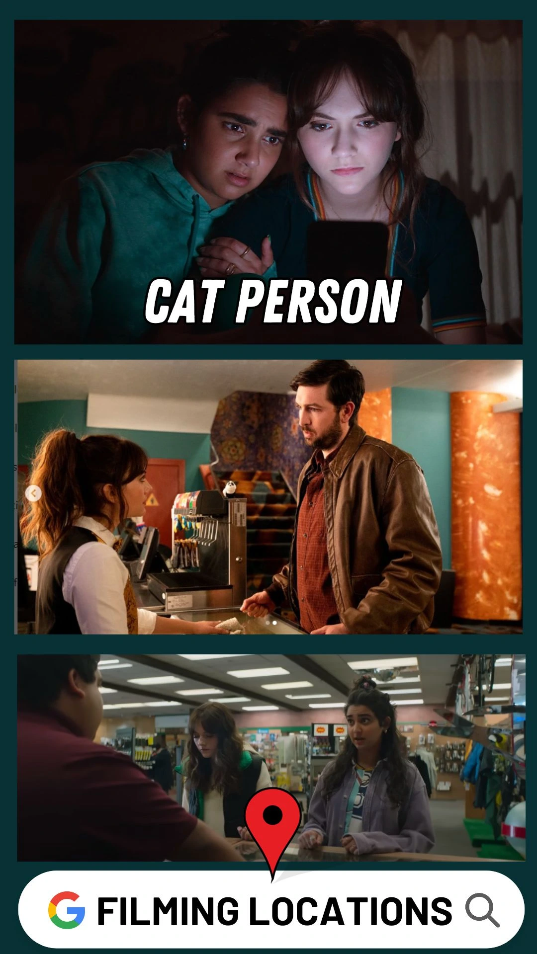 Cat Person Filming Locations