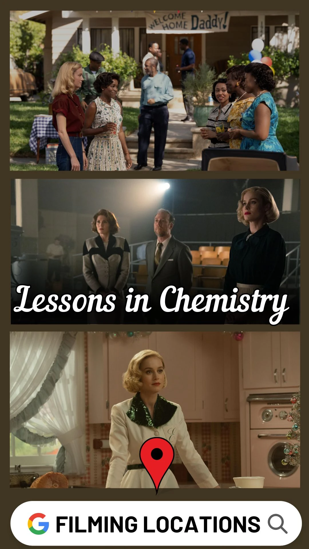 Lessons in Chemistry Filming Locations