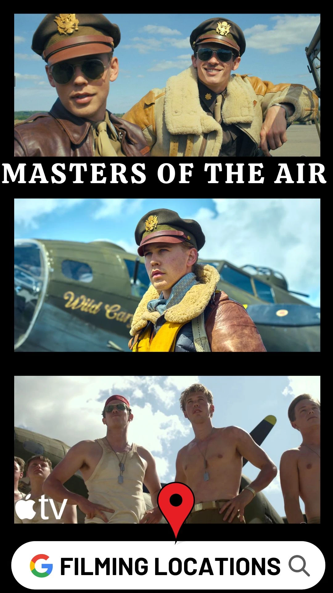 Masters of the Air Filming Locations