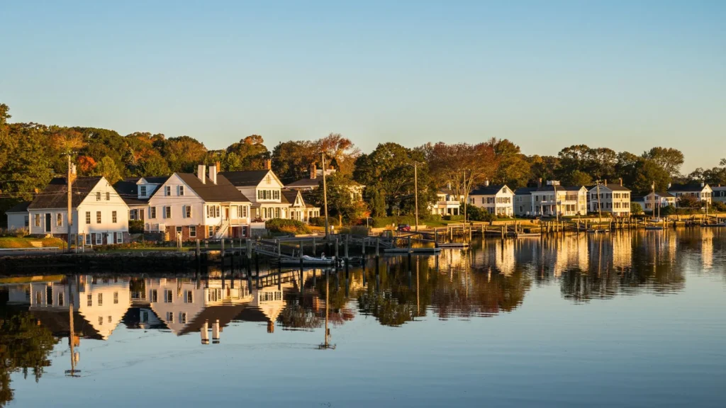 Where Are You Christmas Filming Locations, Mystic, Connecticut