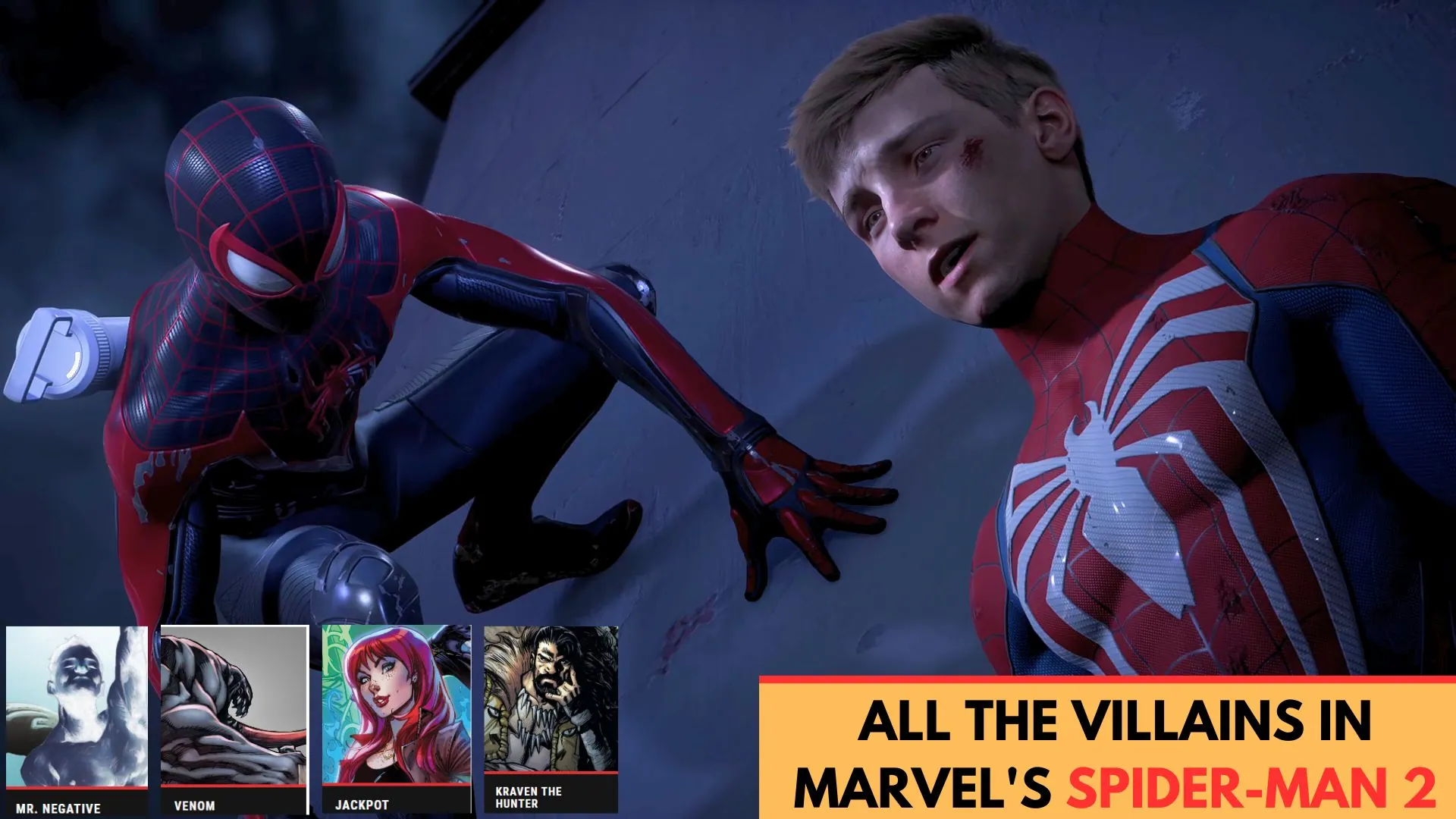 All the Villains in Marvel's Spider-Man 2