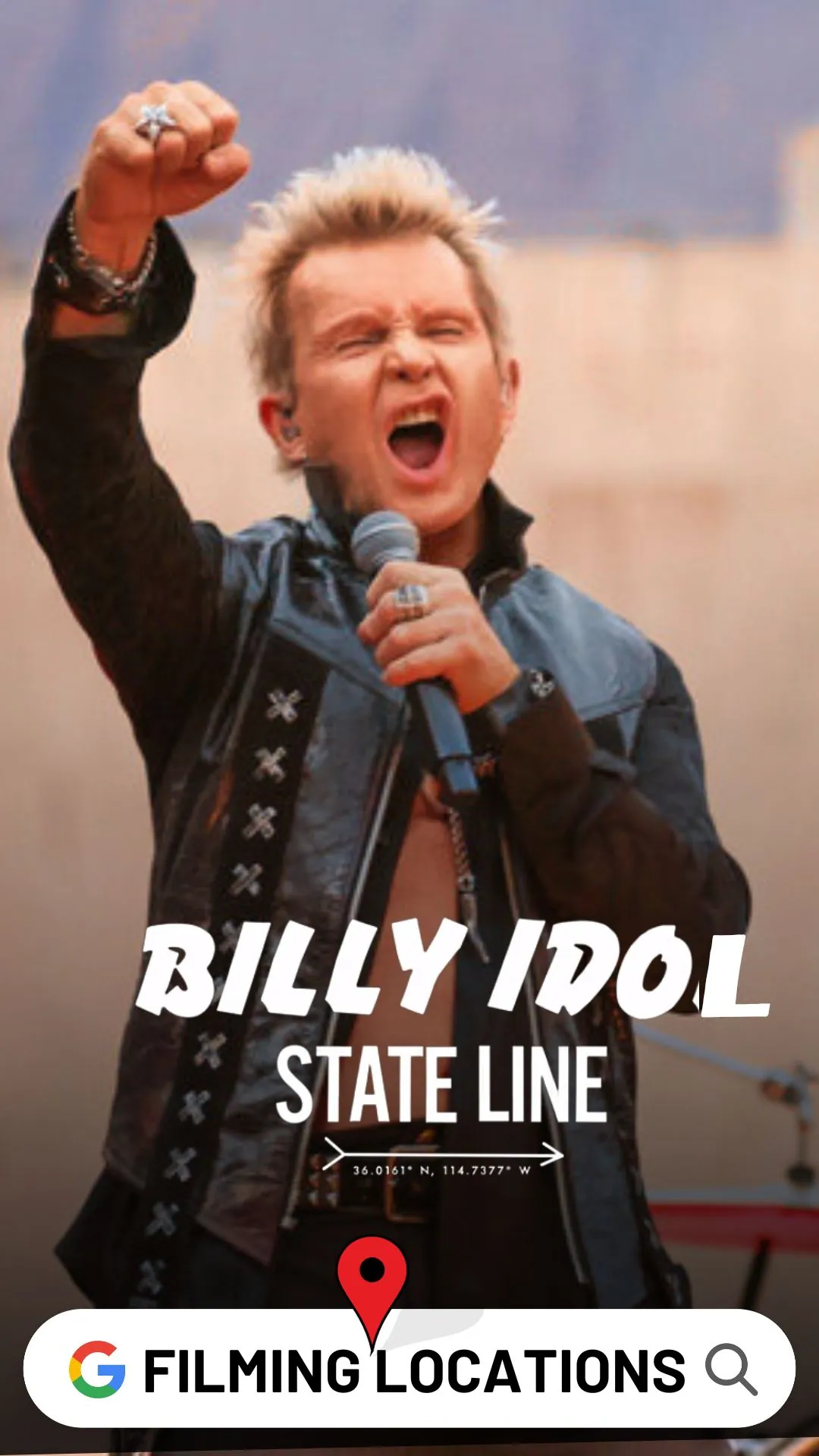 Billy Idol State Line Filming Locations
