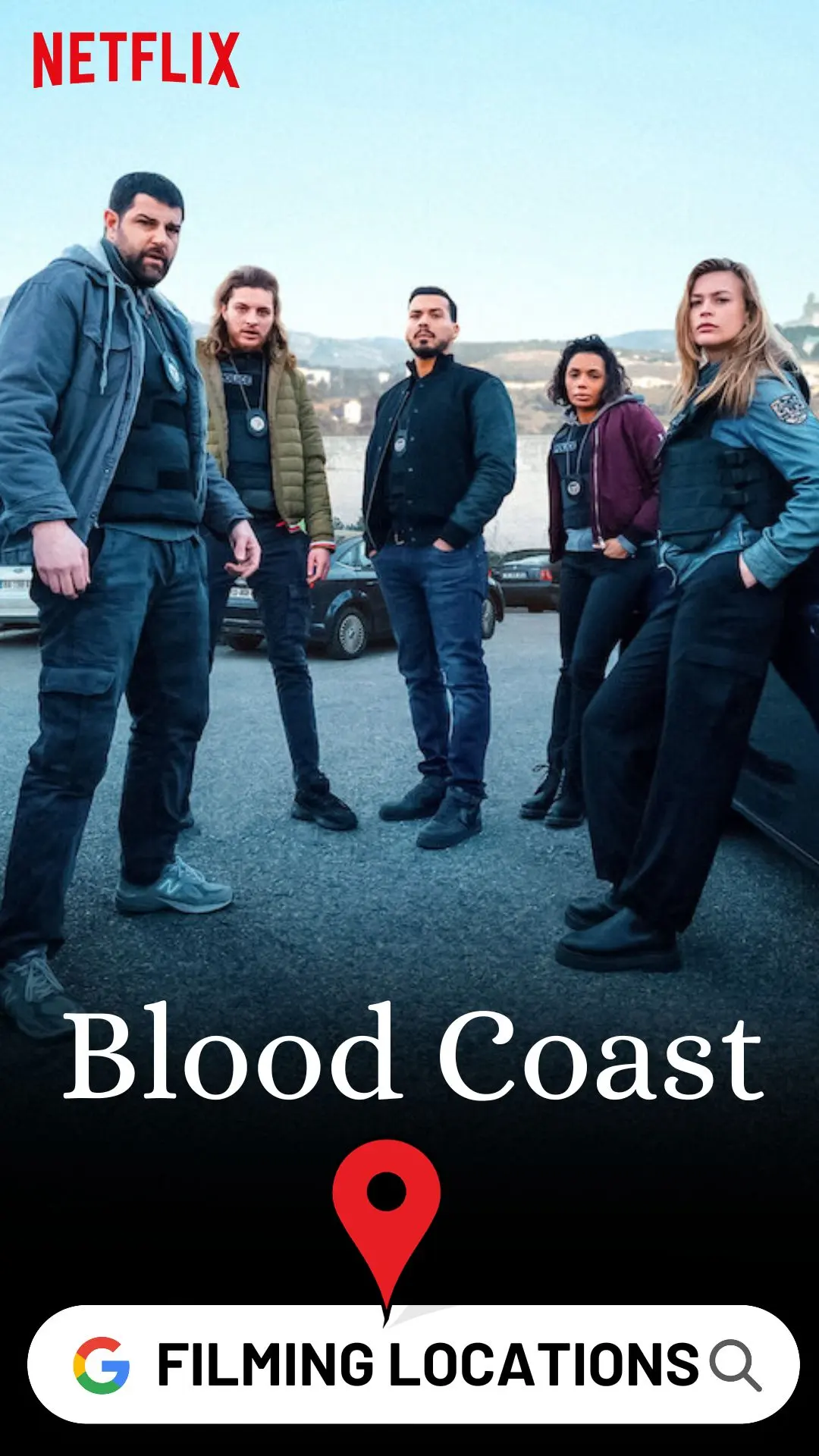 Blood Coast Filming Locations (2023) A2Z Filming Location