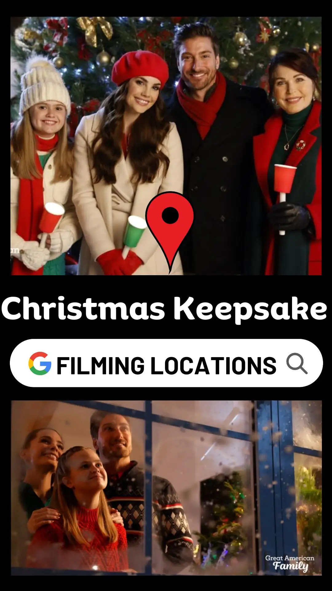 Christmas Keepsake Filming Locations