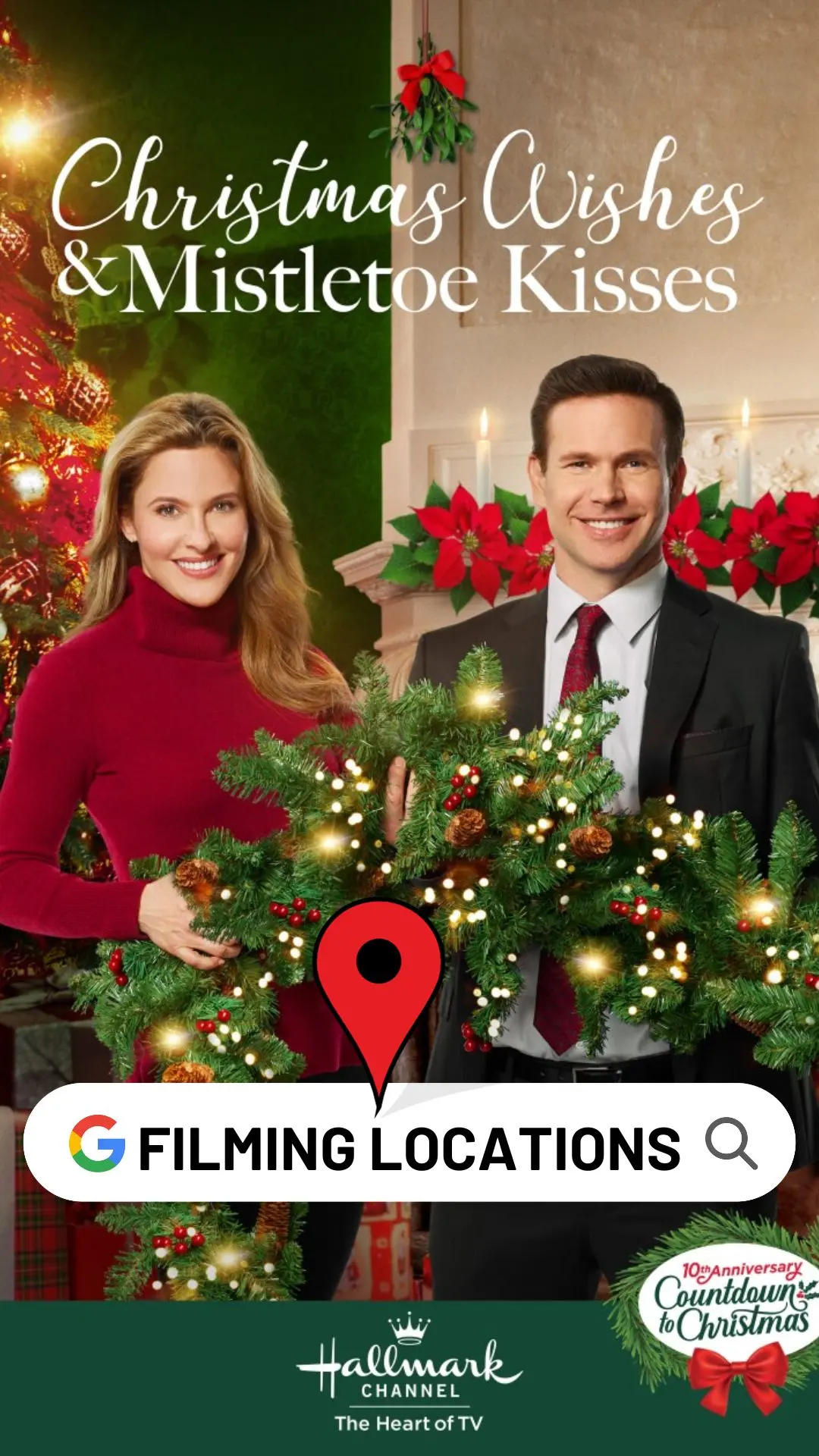 Christmas Wishes and Mistletoe Kisses Filming Locations (2019)