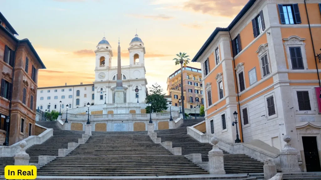 Christmas in Rome Filming Locations, Spanish Steps