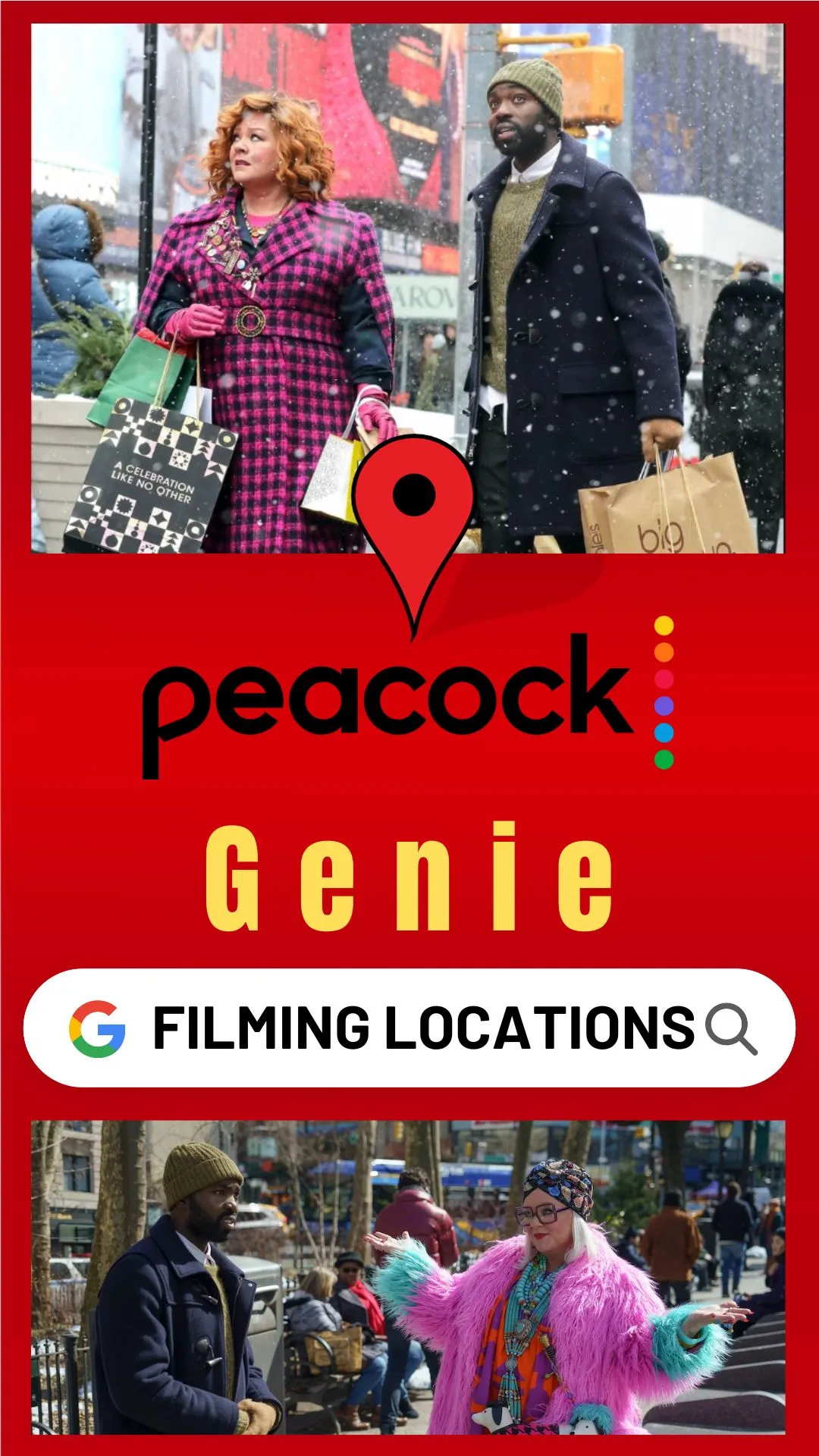Genie Filming Locations (2023 Peacock Film)