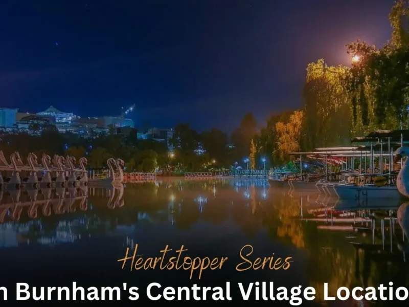 Heartstopper Series Three Behind the Scenes in Burnham's Central Village Locations