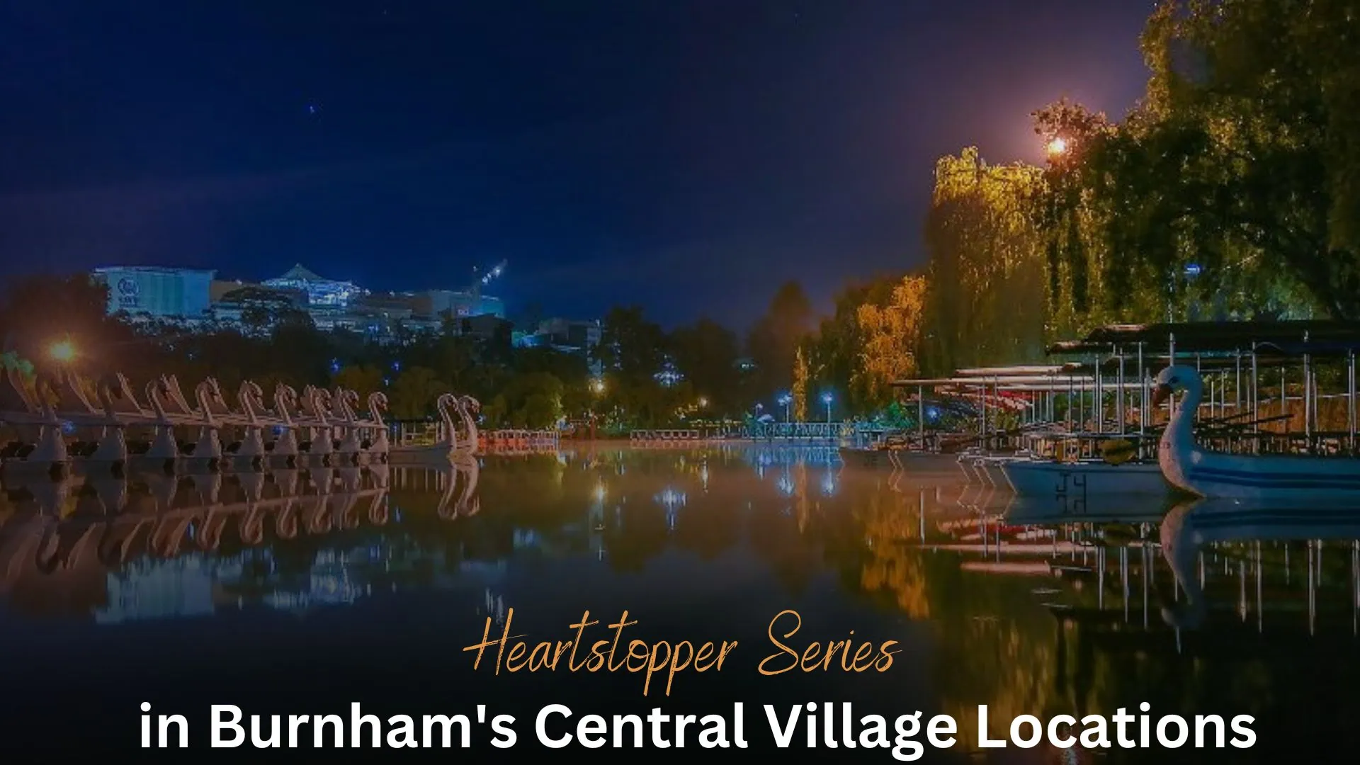 Heartstopper Series Three Behind the Scenes in Burnham's Central Village Locations