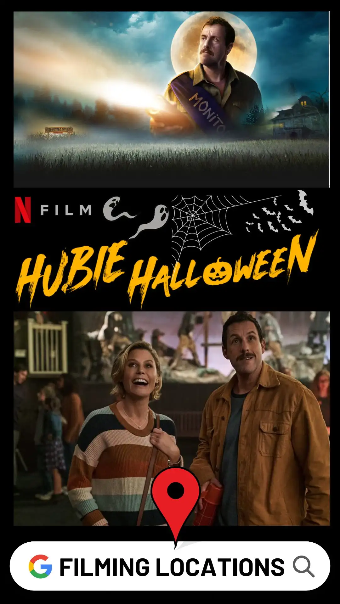 Hubie Halloween Filming Locations