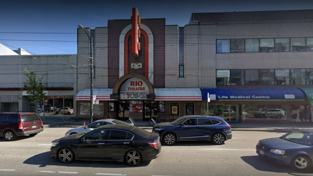 It's a Wonderful Knife Filming Locations, Rio Theater 1660 E Broadway, Vancouver
