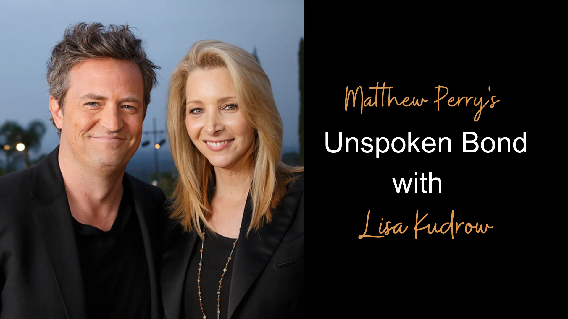 Matthew Perry's Unspoken Bond with Lisa Kudrow Friends Forever, On and Off Set (1)