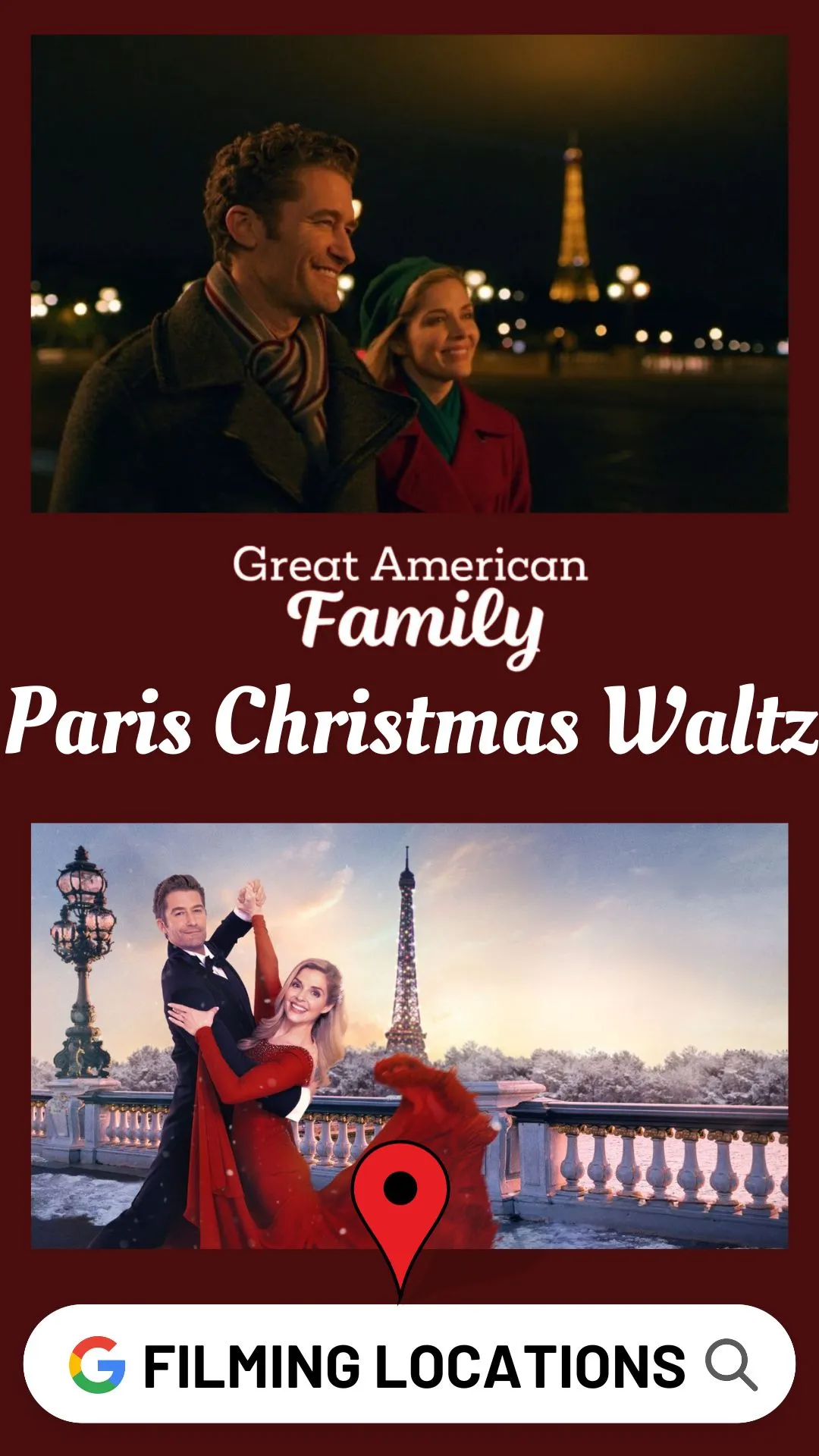 Paris Christmas Waltz Filming Locations