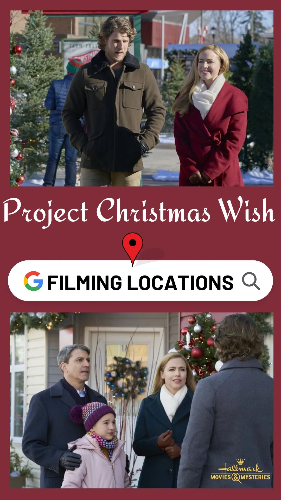 Project Christmas Wish Filming Locations