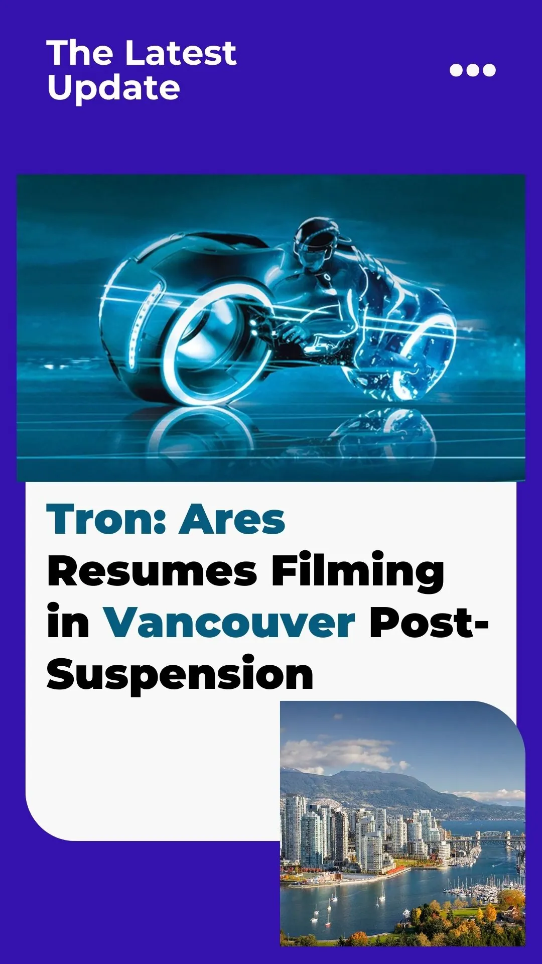 Tron: Ares Resumes Filming in Vancouver Post-Suspension: Jared Leto Leads Cast with Evan Peters, Greta Lee, and More