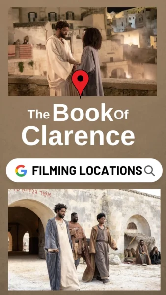 The Book of Clarence Filming Locations