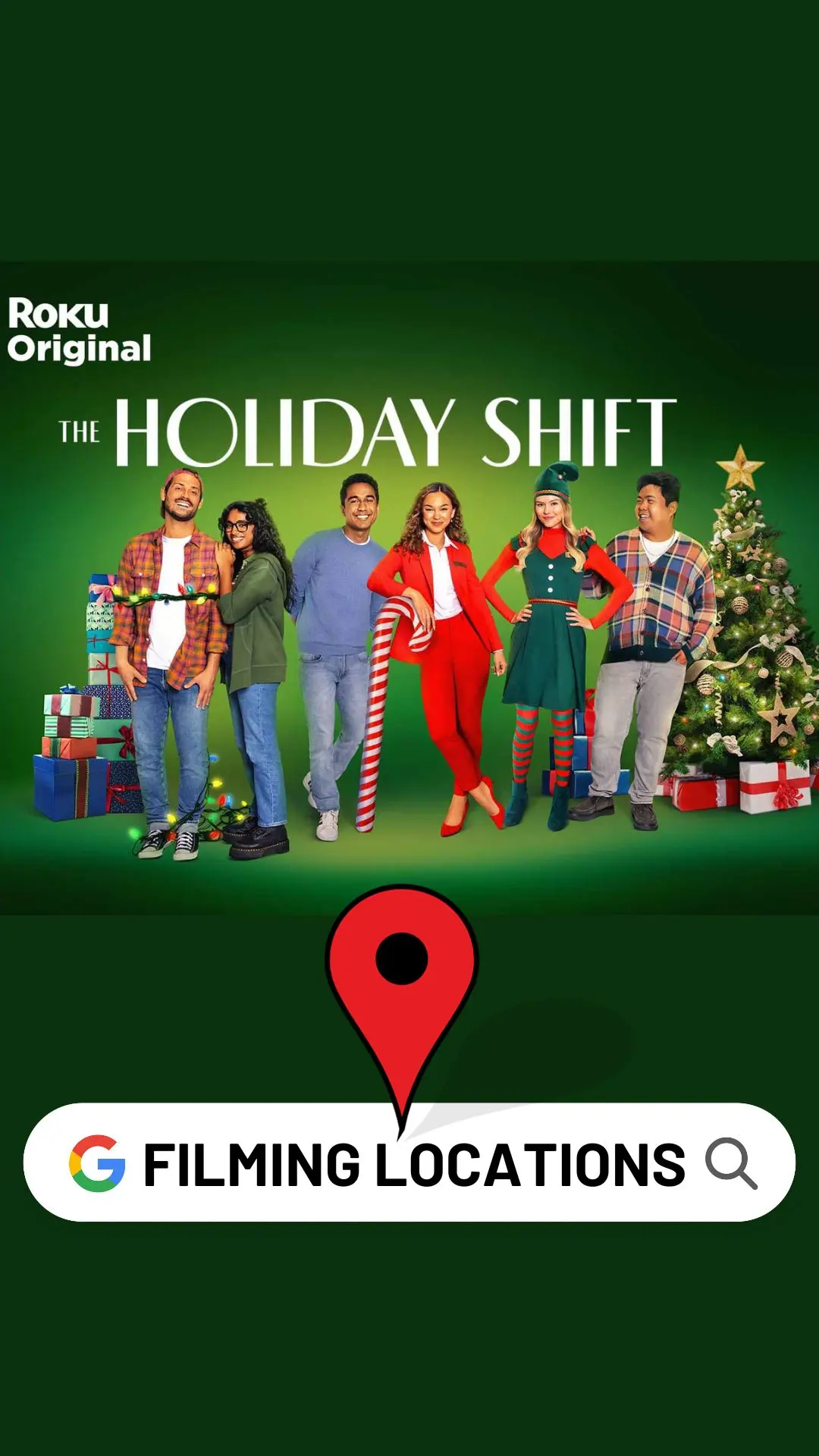 The Holiday Shift Filming locations (2023)