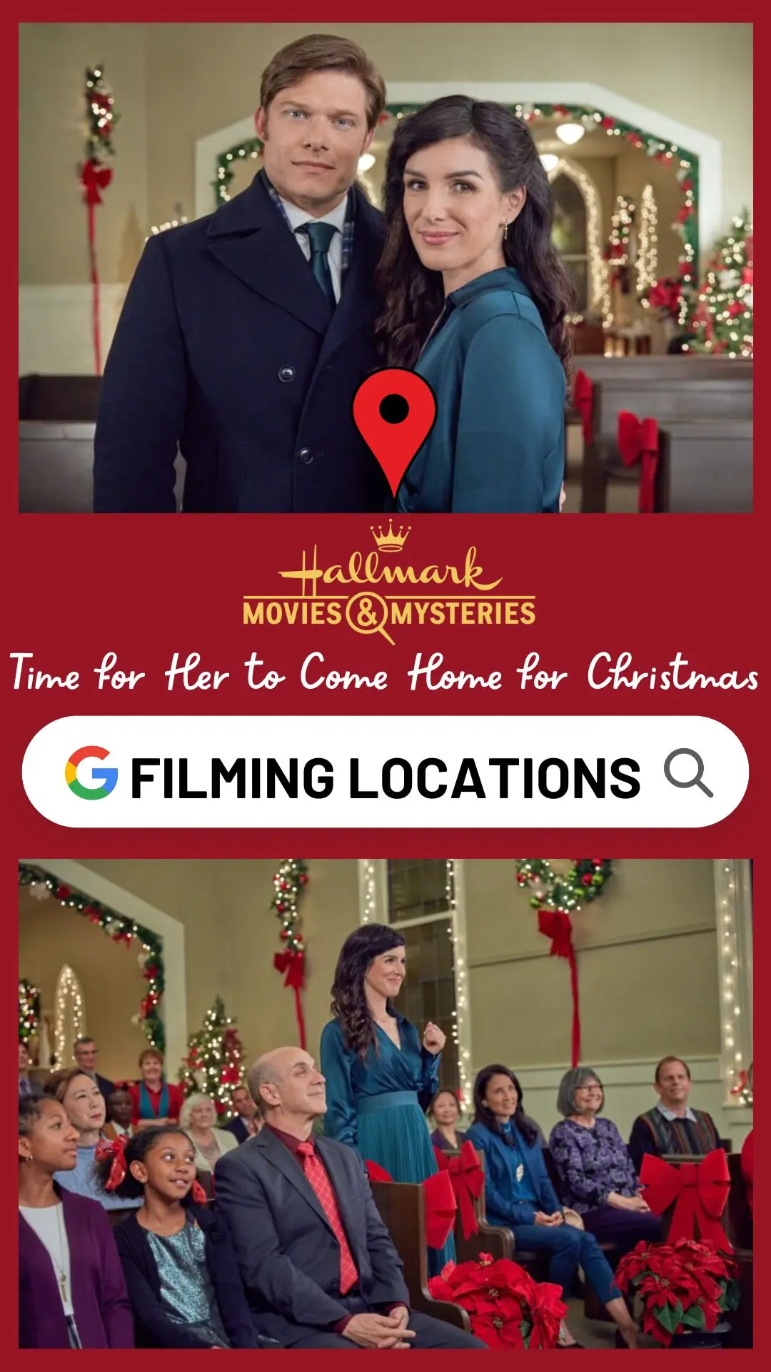 Time for Her to Come Home for Christmas Filming Locations