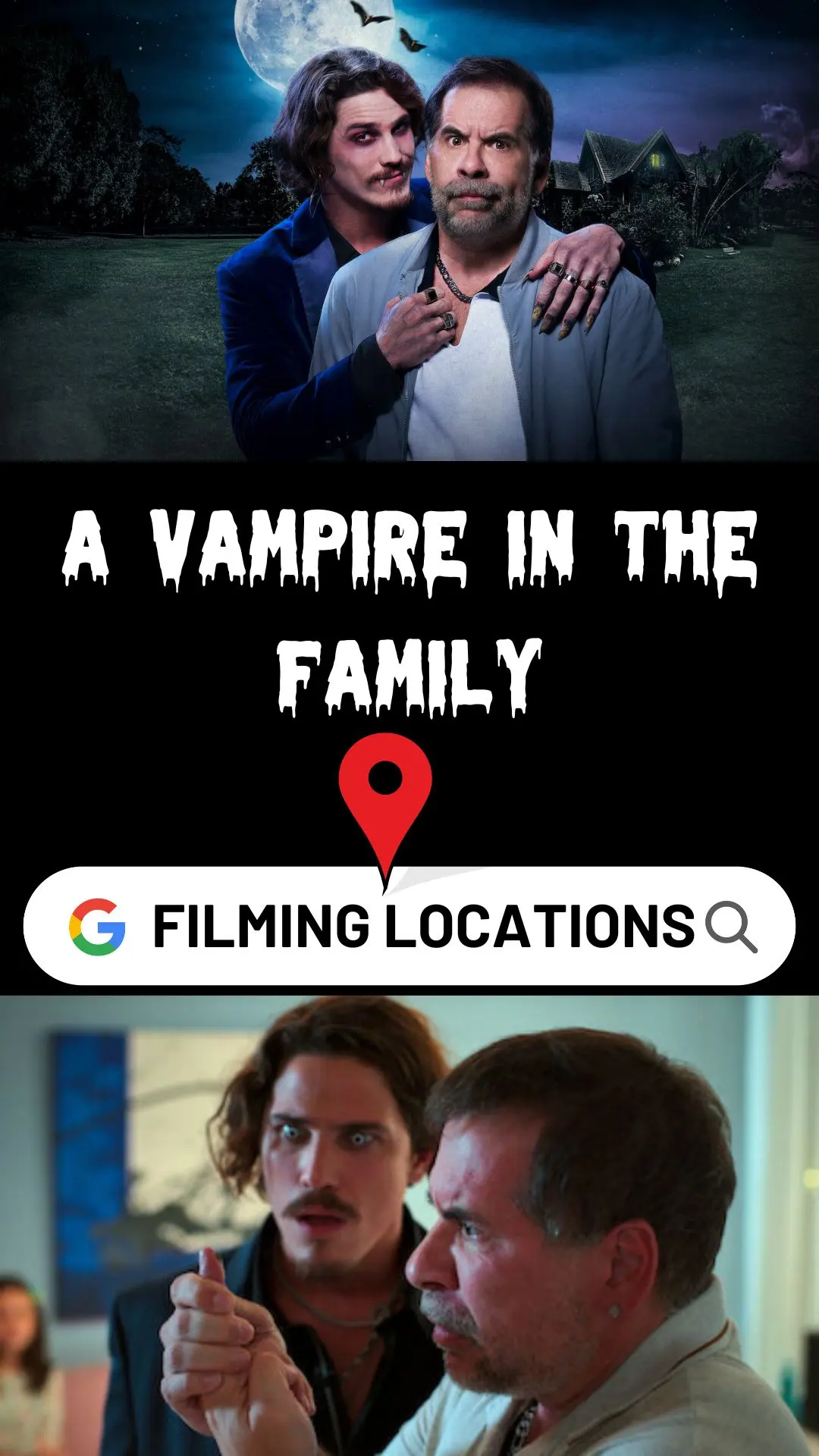 A Vampire in the Family Filming Locations