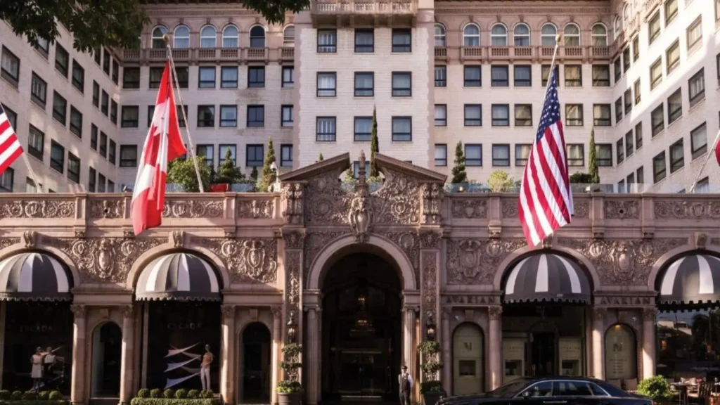 Beverly Hills Cop 3 Filming Locations, Regent Beverly Wilshire Hotel - 9500 Wilshire Blvd