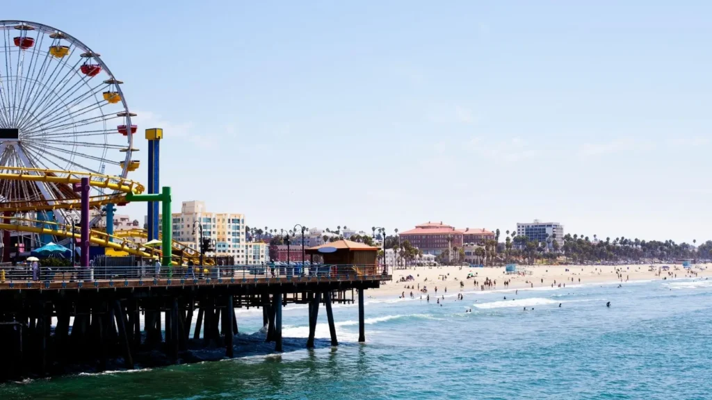 Beverly Hills Cop 3 Filming Locations, Santa Monica Pier, Santa Monica, California, USA