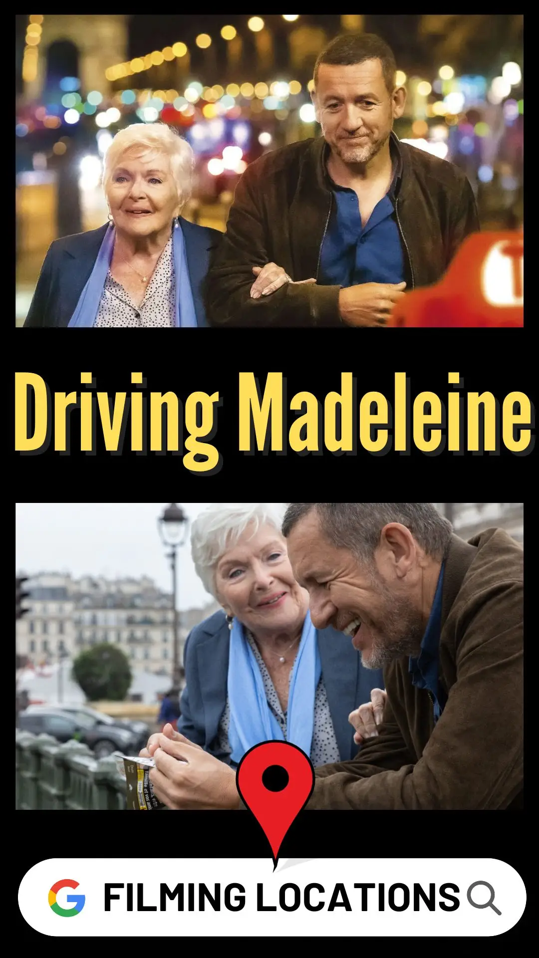 Driving Madeleine Filming Locations