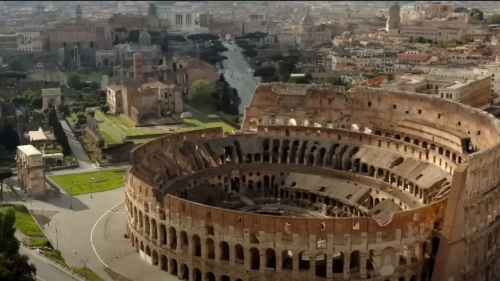 Ferrari Filming Locations, Colosseum, Rome, Italy