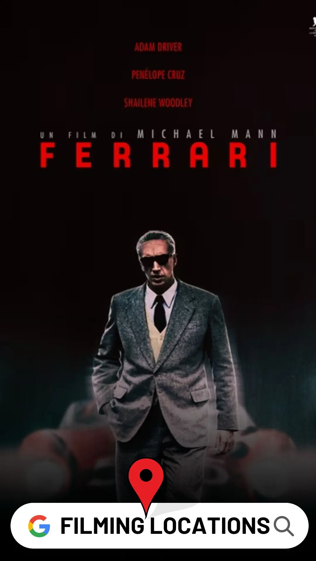 Ferrari Filming Locations