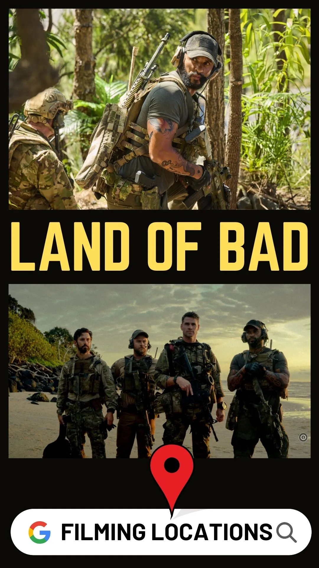 Land of Bad Filming Locations
