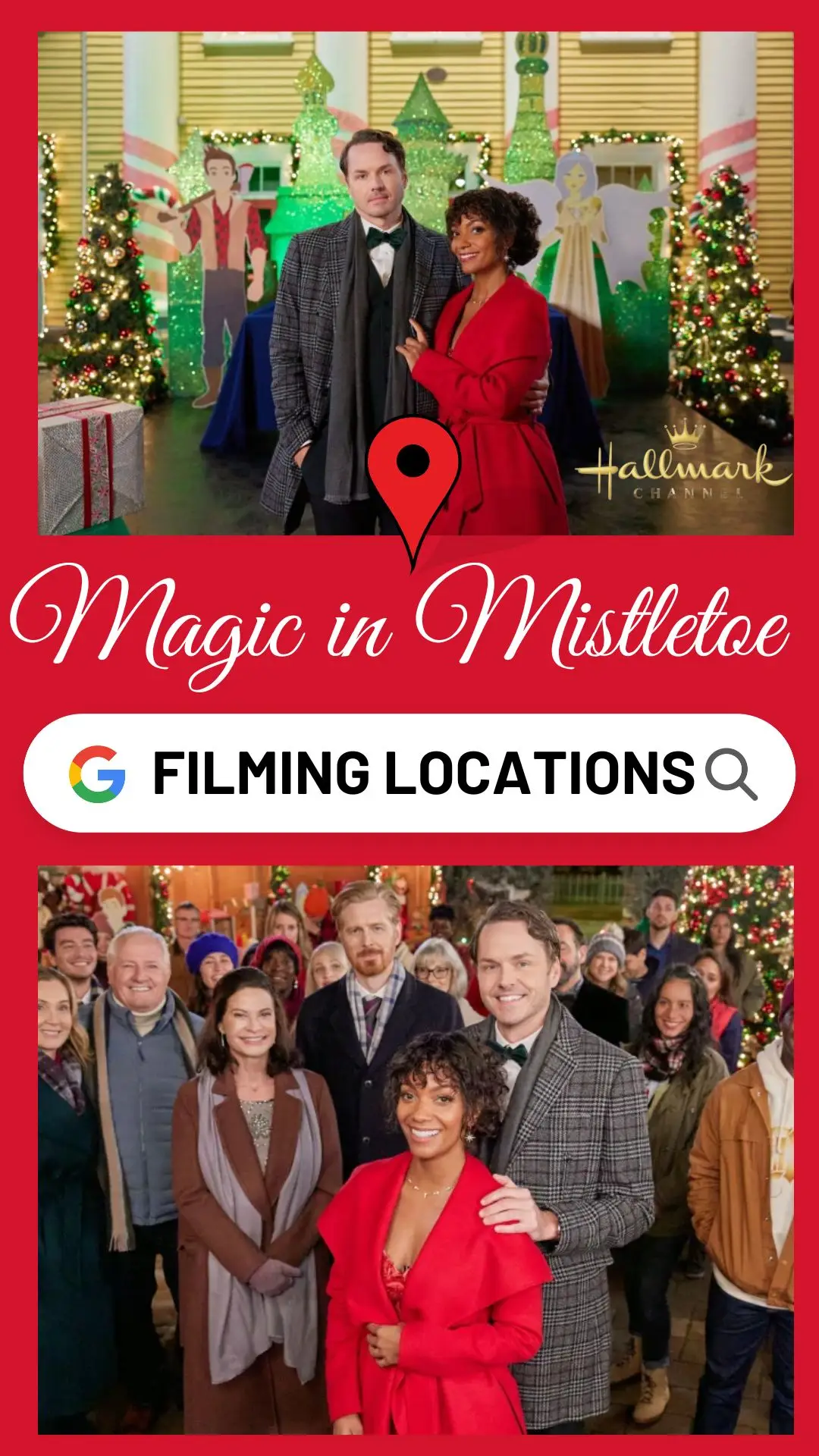 Magic in Mistletoe Filming Locations