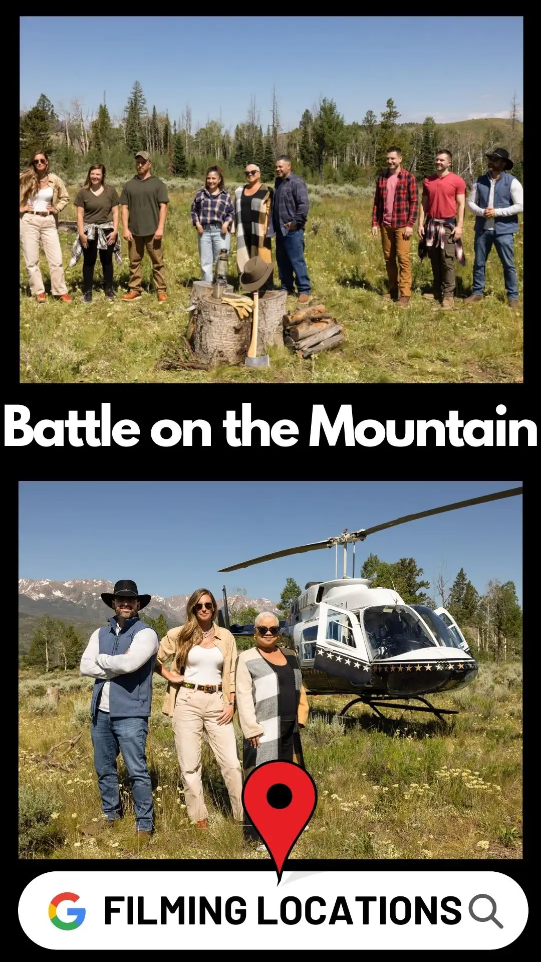 Battle on the Mountain Filming Locations