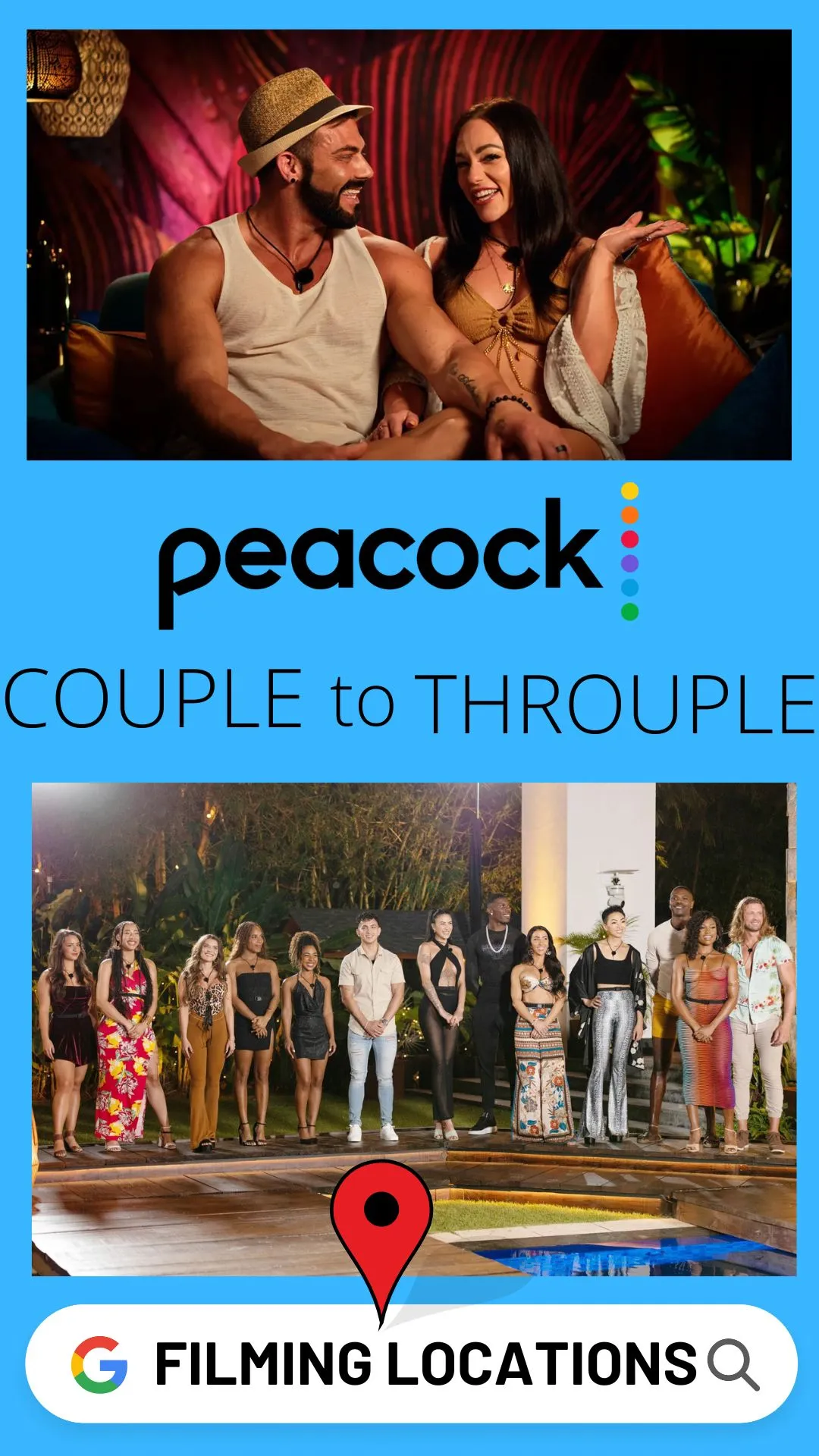 Couple to Throuple Filming Locations