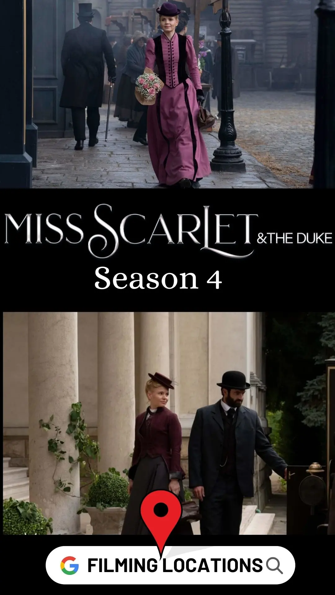 Miss Scarlet & the Duke Season 4 Filming Locations