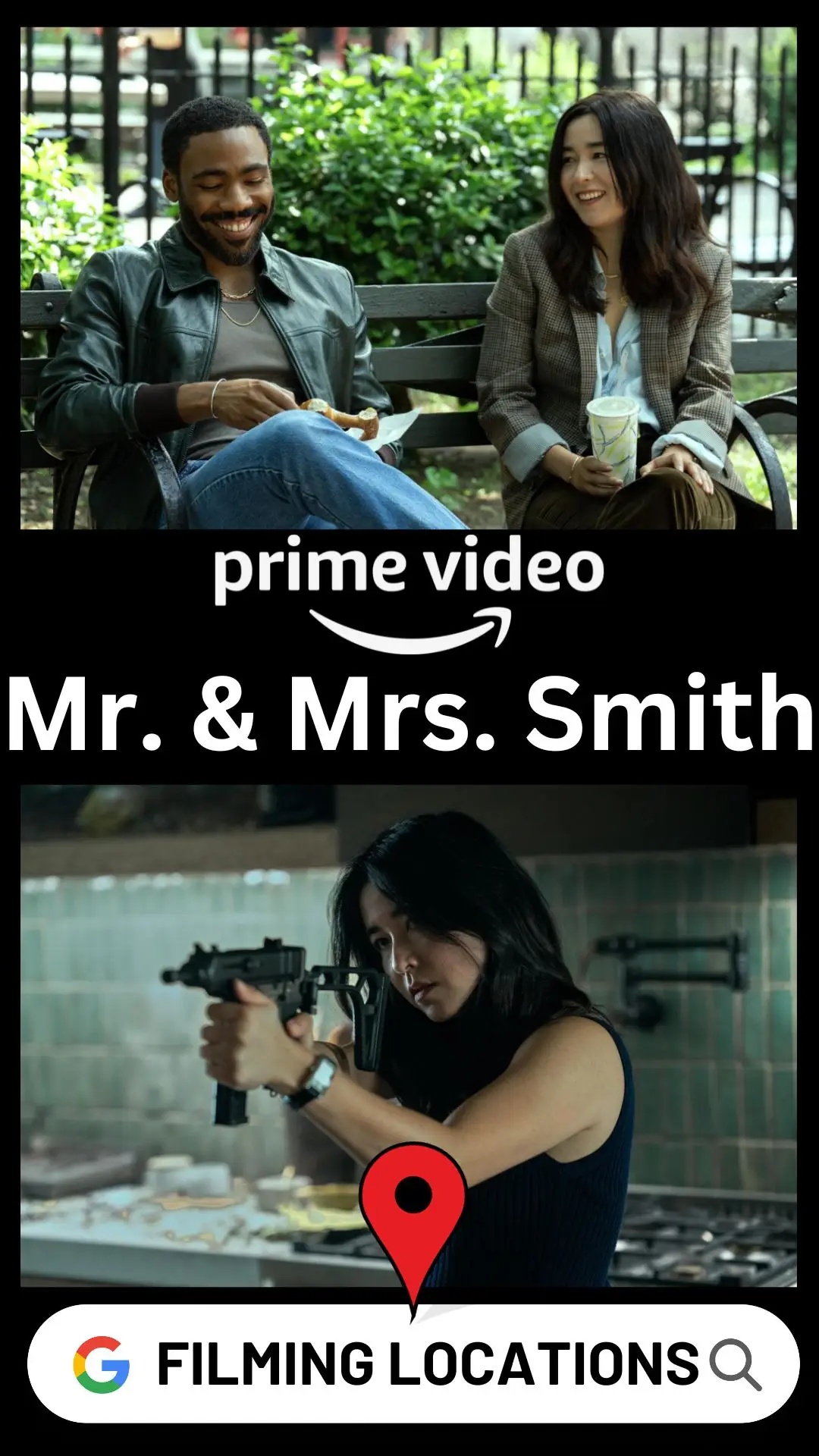 Mr. & Mrs. Smith Filming Locations (TV Series 2024)