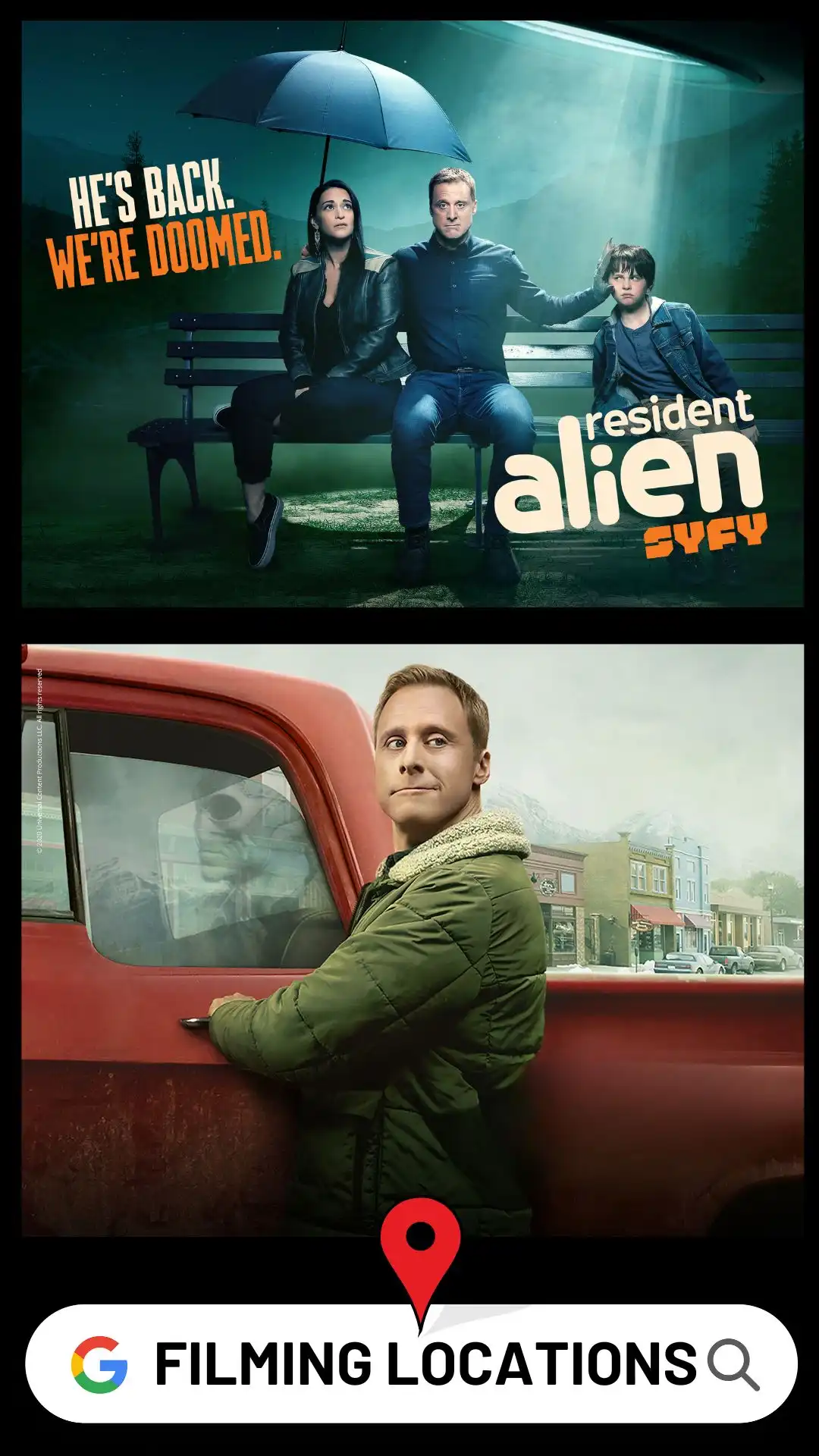 Resident Alien Filming Locations