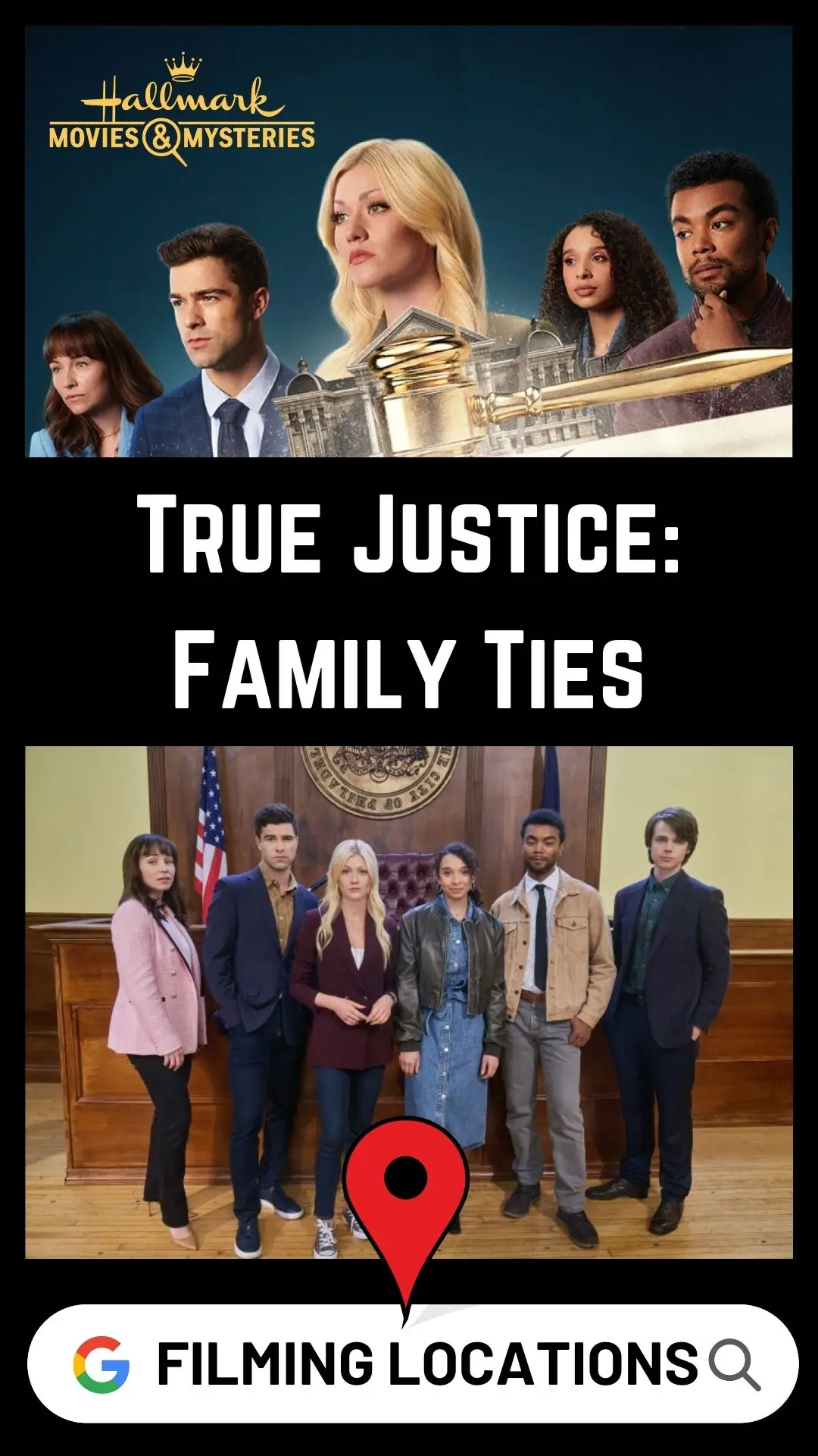 True Justice Family Ties Filming Locations