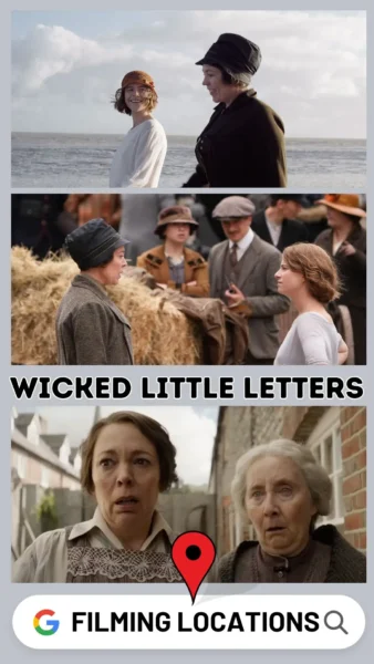 Wicked Little Letters Filming Locations