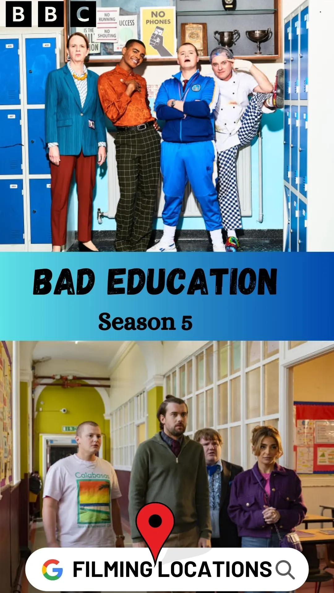 Bad Education Season 5 Filming Locations