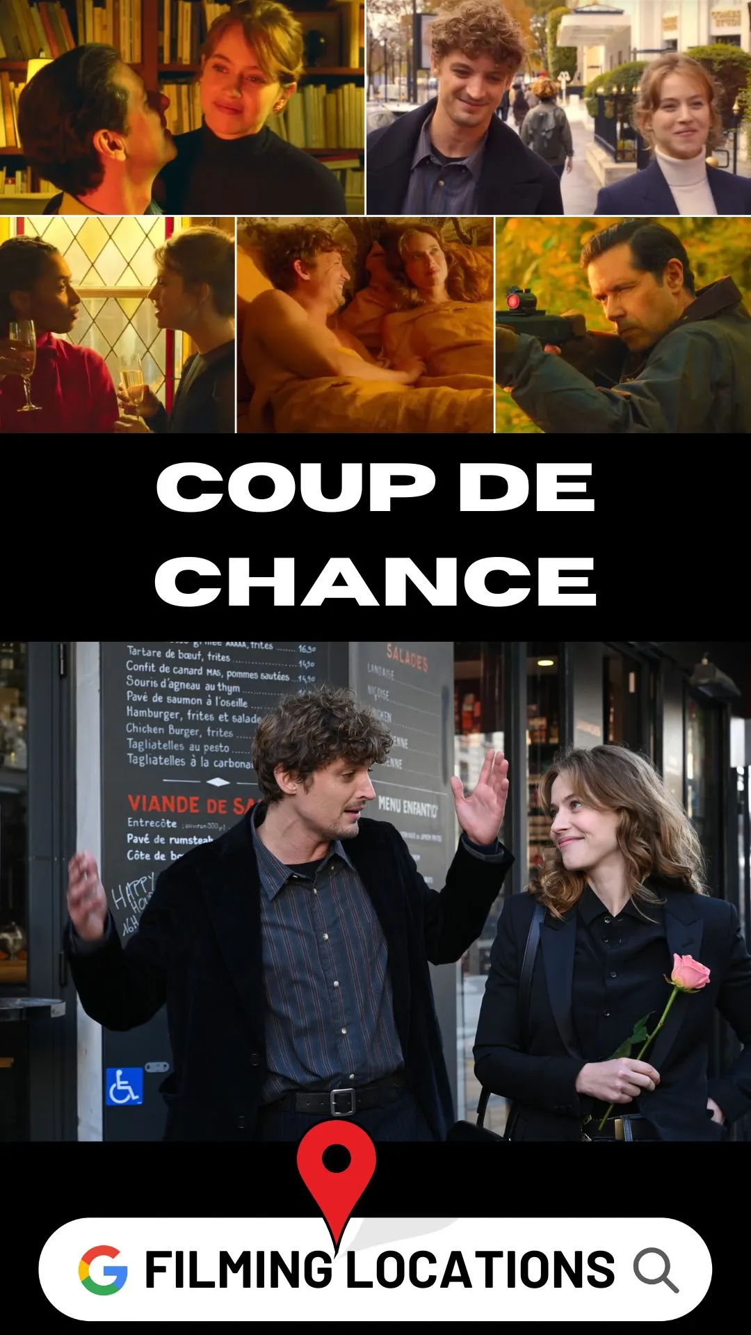 Coup de Chance Filming Locations