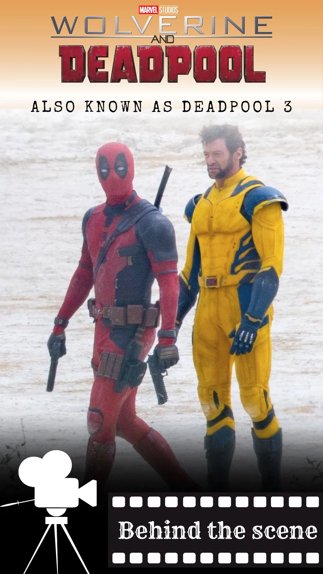 Deadpool and Wolverine BTS