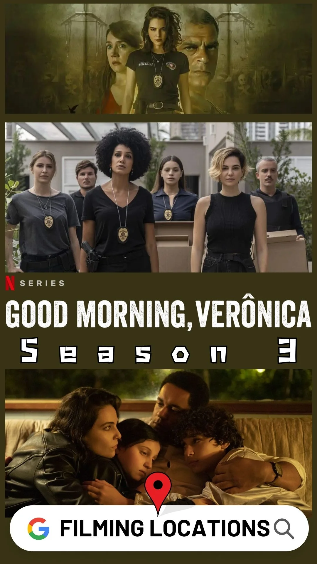 Good Morning Verônica Season 3 Filming Locations