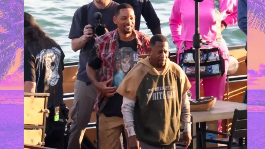 How did Will Smith and Martin Lawrence look on the set of Bad Boys 4