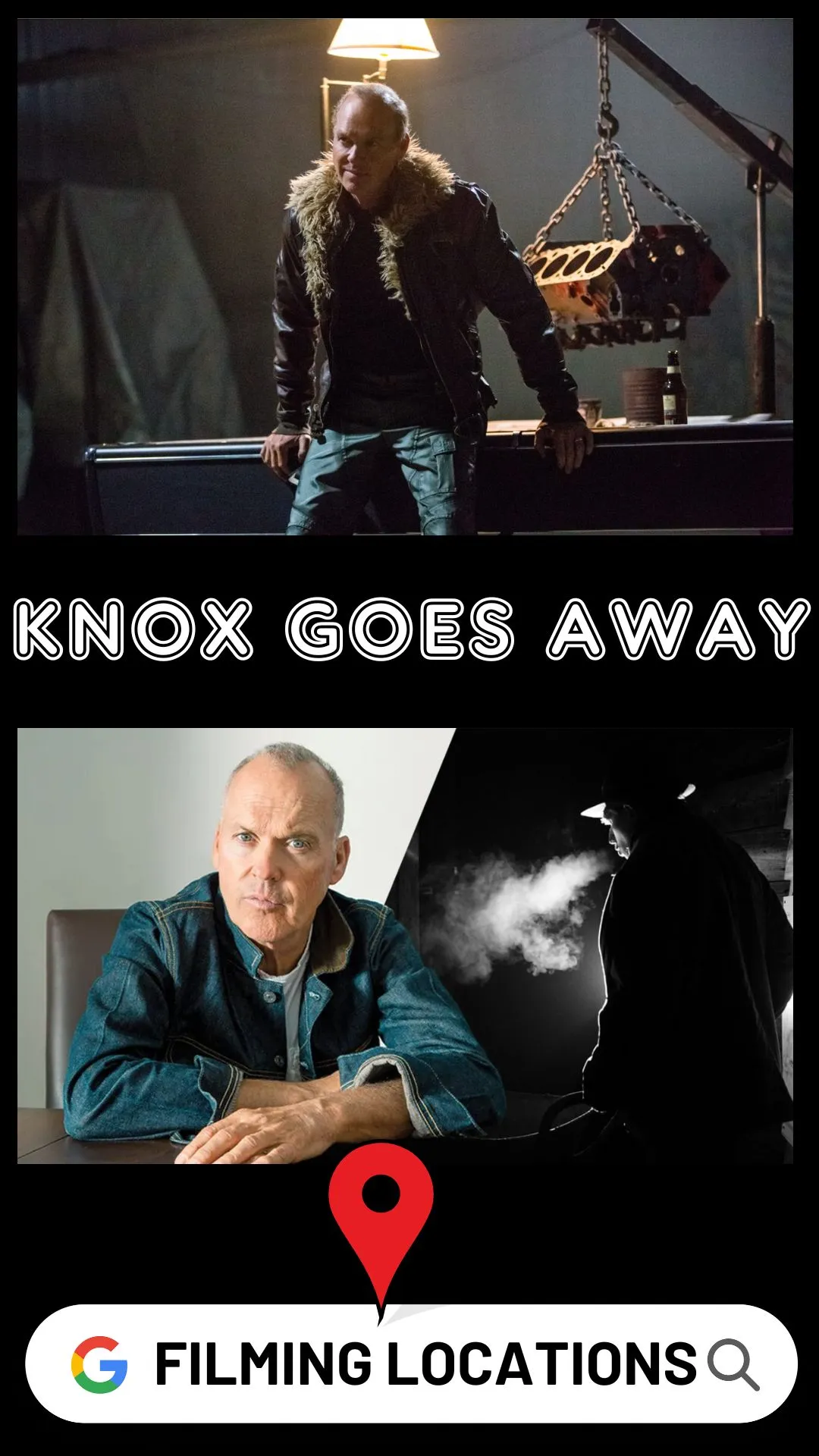 Knox Goes Away Filming Locations